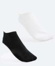 Kit 2 Pares Meias Invisíveis Feminina Básicas Marisa-19173
