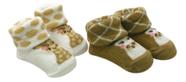 Kit 2 Pares Meias Rn Feminina Pimpolho300434 casapaula