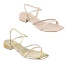 Kit 2 Pares Salto Baixo Cazzani Premium Moda Blogueira