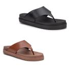 Kit 2 Pares Sandália Feminina Luxo Flat Tamanco Plataforma Chinelo Confortável Preto e Caramelo Kit 2 Pares Sandália Feminina Luxo Flat Tamanco Plataforma Chinelo Confortável Preto e Caramelo