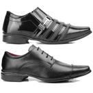 kit 2 pares sapato social pizzolev 1009/1111 otimo presente