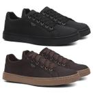 Kit 2 Pares Saptaênis Masculino Tênis Casual Dia Dia Confortável Leve Macio