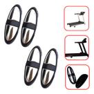 Kit 2 Pares Sensor Hand Grip Universal Esteira Bike Elíptico