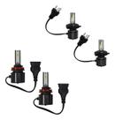 Kit 2 Pares Super Led Osram Cool Blue H4 + H8/h11/h16 6000k