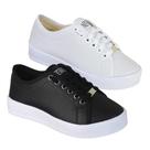 Kit 2 Pares Tênis Feminino Casual Sola Alta Confortável Sapato Flatform Moda Calçado - Leila Soares