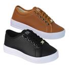 Kit 2 Pares Tênis Feminino Casual Sola Alta Flatform Confortável Sapato Moda Calçado Moda - Leila Soares
