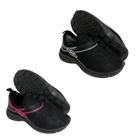 Kit 2 Pares Tênis Feminino Meia Calce Fácil Sem Cadarço Confortável