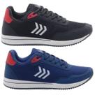 Kit 2 Pares Tênis Masculino Esportivo Leve Macio Kit 2 Pares Tênis Masculino Esportivo Leve Macio