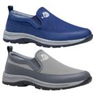Kit 2 Pares Tênis Sapatilha Masculino Casual Aquatico Trilha Resistente Impermeável Solado Costurado Kit 2 Pares Tênis Sapatilha Masculino Casual Aquatico Trilha Resistente Impermeável Solado Costurado