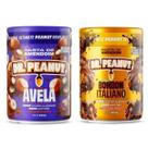 Kit 2 Pasta de amendoim Dr Peanut 250g Sabores Zero Açucares Sem Glúten 2 Unidades Experimente! Sabores:Avelã e B. Itali