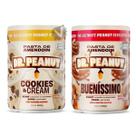 Kit 2 Pasta de amendoim Dr Peanut 250g Sabores Zero Açucares Sem Glúten 2 Unidades Experimente! Sabores:Buenissimo e Coo