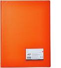 Kit 2 Pastas Cátalogo Laranja A4 Com 20 Envelopes Plásticos Acp