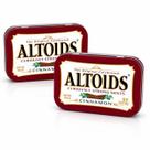 Kit 2 Pastilhas Bala Altoids Curiously Strong Mints Cinnamon Canela Lata 50g Importada EUA Sem Glúten Kit 2 Pastilhas Bala Altoids Curiously Strong Mints Cinnamon Canela Lata 50g Importada EUA Sem Glúten