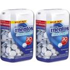 Kit 2 Pastilhas Mentos sem açúcar pote com 150 unidades cada Peppermint