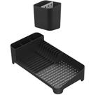 Kit 2 pc Escorredor de Louças e de Talheres Linha Trium Ou