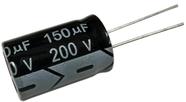 KIT 2 PÇS CAPACITOR ELETROLITICO 150UF X 200V - 150X200V 105º GRAUS KIT 2 PÇS CAPACITOR ELETROLITICO 150UF X 200V - 150X200V 105º GRAUS