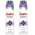 Kit 2 pçs lysoforme 360ml lavanda desinfetante superfícies