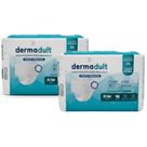 KIT 2 PCT Fralda Descartável Para Adulto Dermadult Pants Premium Com 16 Unidades