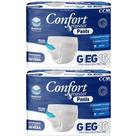 KIT 2 PCT Fraldas Descartavel Geriatrica Adulto Confort Master Pants Com 16 Unidades KIT 2 PCT Fraldas Descartavel Geriatrica Adulto Confort Master Pants Com 16 Unidades
