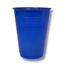 Kit 2 Pcts. Copo Descartável 200 Ml Azul 50 Unidades Cada