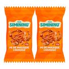 Kit 2 Pe de Moleque Pede Simininu Cremoso 25g