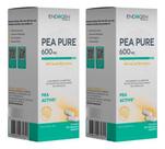 Kit 2 Pea Pure 600mg Palmitoiletanolamida 60 Caps Veg Endogen