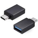 Kit 2 peças Adaptador OTG Tipo-C para USB fêmea 3.0 Md9 BT