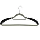Kit 2 pecas alargador ombro para cabide veludo 4,5x3,5cm - cleanhome