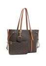 Kit 2 Peças Bolsa Ombro + necessaire feminina Chenson MonogramaElegance