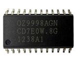 Kit 2 peças c.i. oz9998agn smd - 24 terminais - controle eletrolico