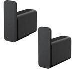 Kit 2 Peças Cabide Simples Banheiro Docol Flat 009609ce Onix