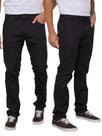 KIT 2 peças - Calça Masculina Skinny Jeans Preto