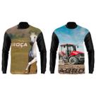 Kit 2 Peças Camisa Agro Manga Longa Masculina Proteção Uv 50 Kit 2 Peças Camisa Agro Manga Longa Masculina Proteção Uv 50