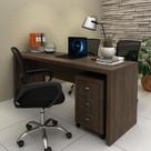 Kit 2 Peças com Mesa para Escritório ME4185 e Gaveteiro ME4108