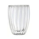 Kit 2 Peças Copo Parede Dupla Ondulado 320Ml - Dolce Home Kit 2 Peças Copo Parede Dupla Ondulado 320Ml - Dolce Home