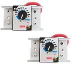 Kit 2 peças Dimmer 40a Variador De Potência Dimer 6000w Regulador
