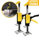 Kit 2 Peças Haste Suporte Telescópica Suporte Terceira Mão Ferramenta De Elevação 200kg Kit 2 Peças Haste Suporte Telescópica Suporte Terceira Mão Ferramenta De Elevação 200kg