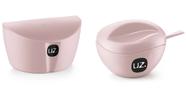 Kit 2 Peças Para Cozinha Com Saleiro E Açucareiro Com colher BPA free UZ