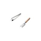 Kit 2 Peças Para Limpar Peixe Descamador E Pinça Cozinha Utensílios de Cozinha Japonesa Preferido por Chef estilo e Qualidade Oriental Kit 2 Peças Para Limpar Peixe Descamador E Pinça Cozinha Utensílios de Cozinha Japonesa Preferido por Chef estilo e Qualidade Oriental