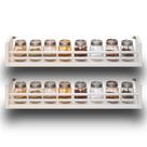 Kit 2 peças porta tempero/ condimento de parede em mdf