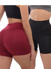 Kit 2 Peças - Shorts Legging Feminino Cirre 3D Academia Fitness