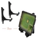 Kit 2 Peças Suporte Para Pratos e Azulejos Preto 17,5cm