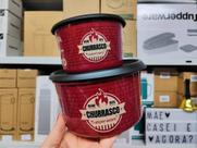 Kit 2 Peças Tupperware Sabor na Brasa - Armazenamento Vermelho
