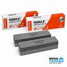 Kit 2 Pedras Afiar Faca Dupla Face Profissional Afiador 8 Polegadas Açougueiro Kit 2 Pedras Afiar Faca Dupla Face Profissional Afiador 8 Polegadas Açougueiro