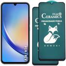 kit 2 Películas 9d Privacidade Fosca Cerâmica Compatível Com Samsung Galaxy A04 A05 A14 A34 A35 A54 A55 Todos os Modelos