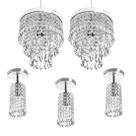 kit 2 Pendente Cristal Acr.Manucrilic + 3 Lustre Clearcrilic kit 2 Pendente Cristal Acr.Manucrilic + 3 Lustre Clearcrilic