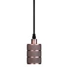 Kit 2 Pendente Taschibra Dot Metal Rock Cobre