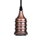 Kit 2 Pendente Taschibra Dot Metal Wave Cobre