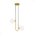 Kit 2 Pendentes Gaber Globo 12CM 2XG9