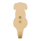 Kit 2 Penduradores Cachorro Gancho De Parede Cabide Dourado Multiuso Decorativo Alumínio Resistente Masutti Kit 2 Penduradores Cachorro Gancho De Parede Cabide Dourado Multiuso Decorativo Alumínio Resistente Masutti